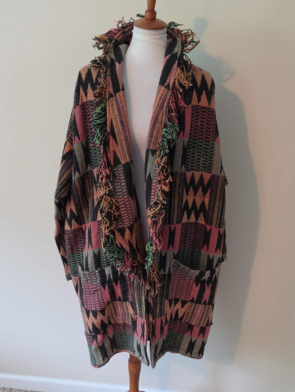 Passport Of Pier 1 Vintage Open Front Cardigan